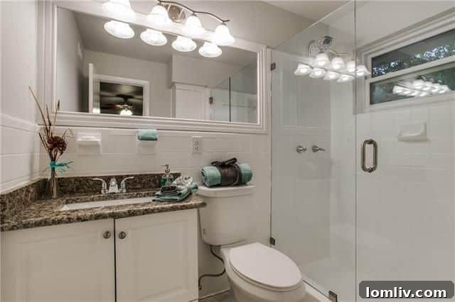 Third Bedroom with Fresh Paint and Modern Fixtures