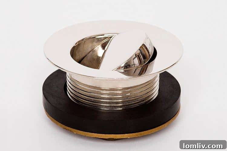 Captive Bath Waste Drain