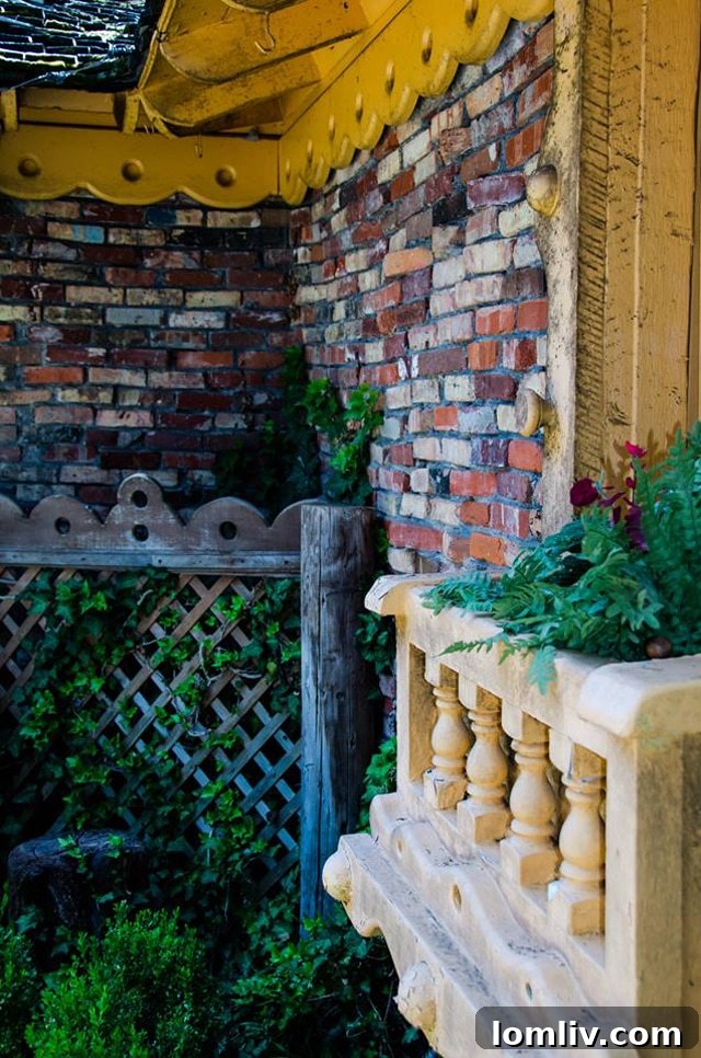 Swan House Exterior Detail - Craftsmanship and Character