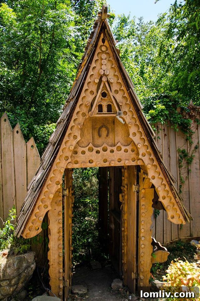 Swan House Playhouse - Charming Outdoor Structures