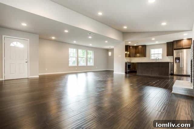 Seamless Flow from Living to Dining Space