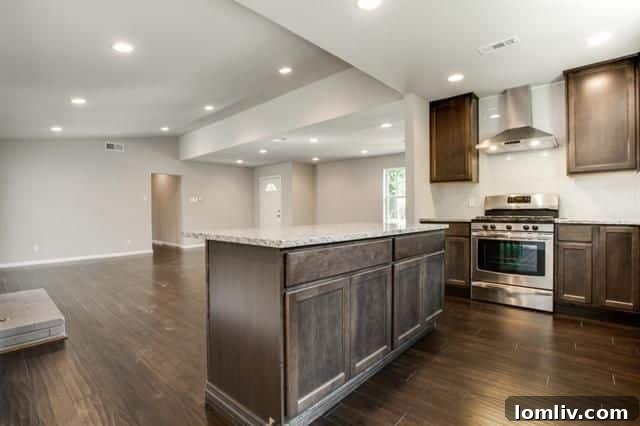 Stainless Steel Appliances in Renovated Kitchen