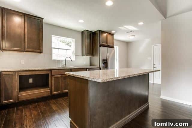 Kitchen Nook for Microwave Pre-wired