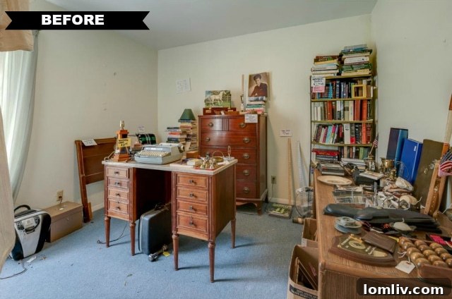 Small Bedroom Before Renovation