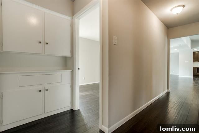 Modern Vanity and Fixtures in Master Bathroom