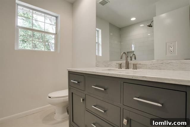 Bright and Fresh Second Bathroom