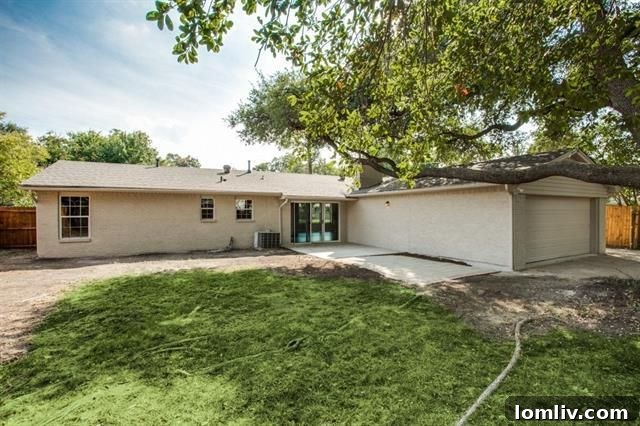 Spacious Backyard with New Paver Patio