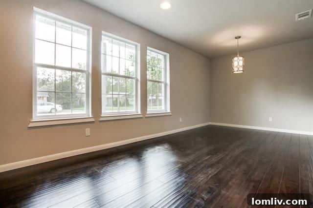 Bright Open Plan Dining Area