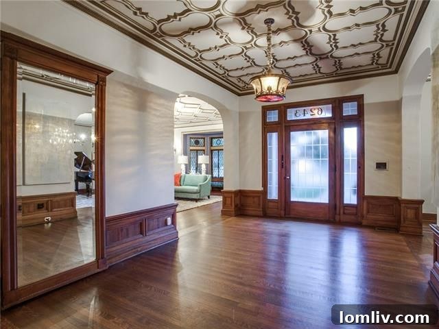 Spacious living area of the historic Jacobean Tudor home, ideal for entertaining