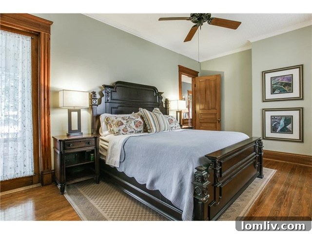 Waxahachie's Victorian Farmhouse A Serendipitous Gem 24 Third charming bedroom at 802 Brown Street, ideal for family or guests