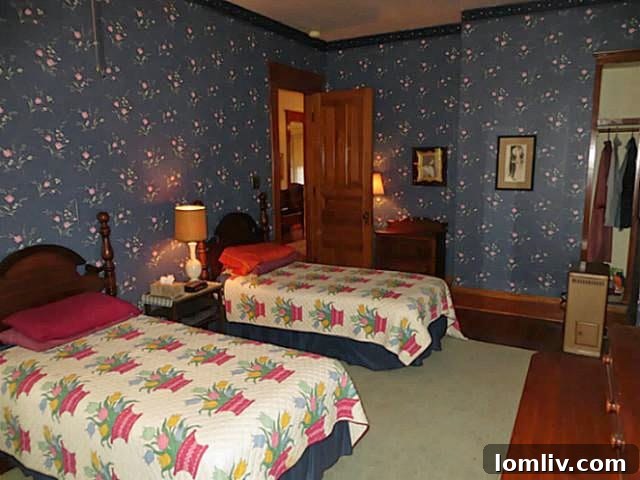 Waxahachie's Victorian Farmhouse A Serendipitous Gem 9 Before renovation: Master bedroom at 802 Brown Street