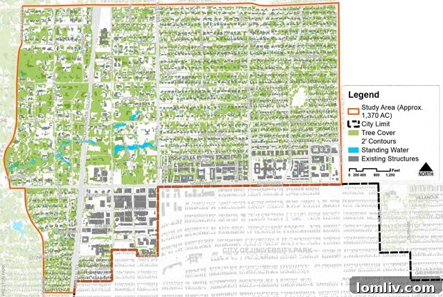 Preston Center Task Force: Data That Rewrites Expectations 8 Preston Center Task Force Area Trees