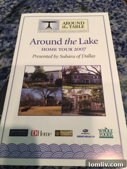 DCMSA Home Tour event attendees enjoying the historic Aldredge House.