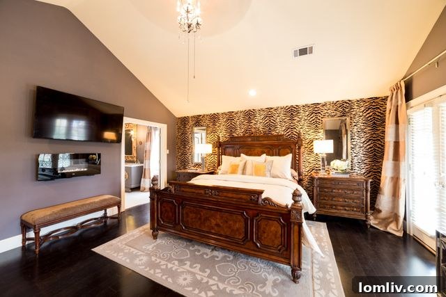Master bedroom balcony overlooking the street, offering a classic NOLA feel