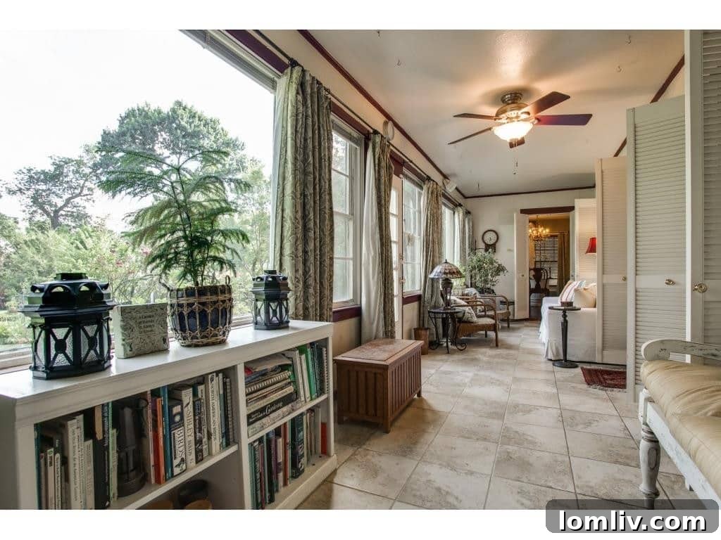 Charming Breakfast Nook with Archway