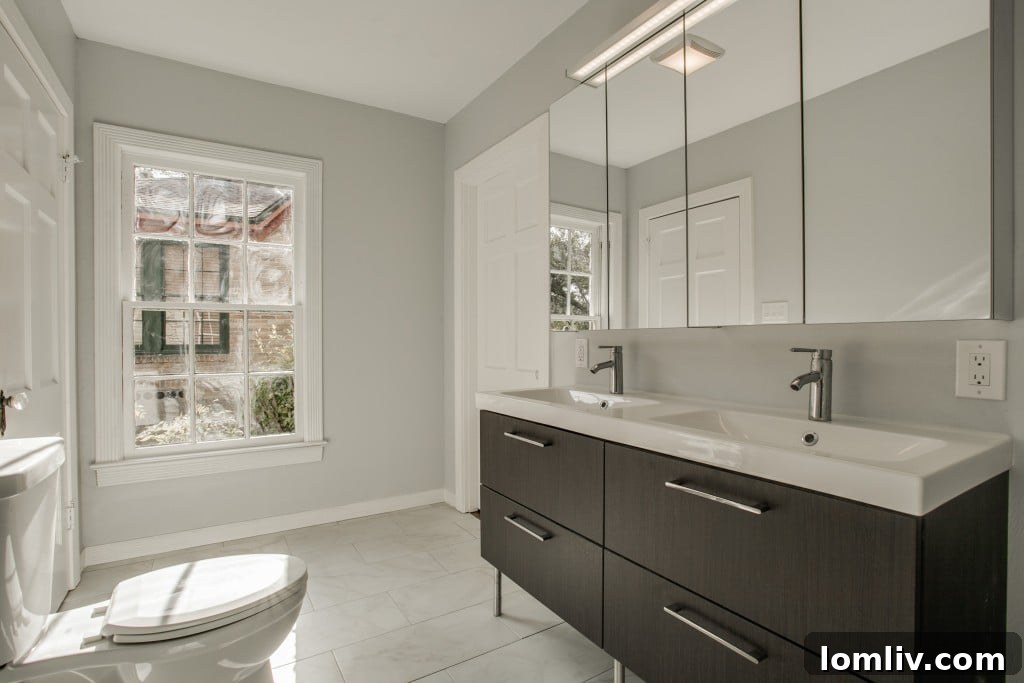 Full view of the kitchen, emphasizing storage and functionality.