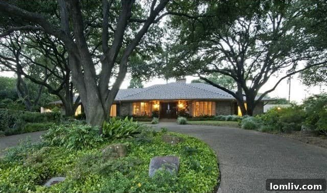 Exterior of a spacious cul-de-sac home at 10815 Royal Park Dr.