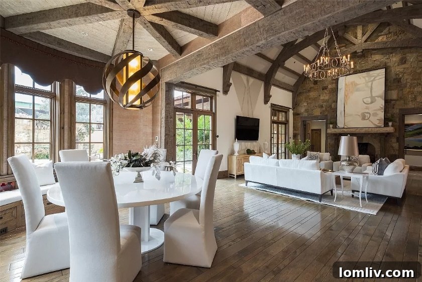 Preston Hollow mansion interior design