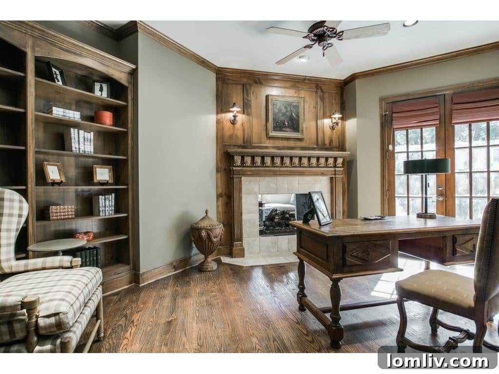 Luxurious master bedroom with abundant natural light and elegant decor