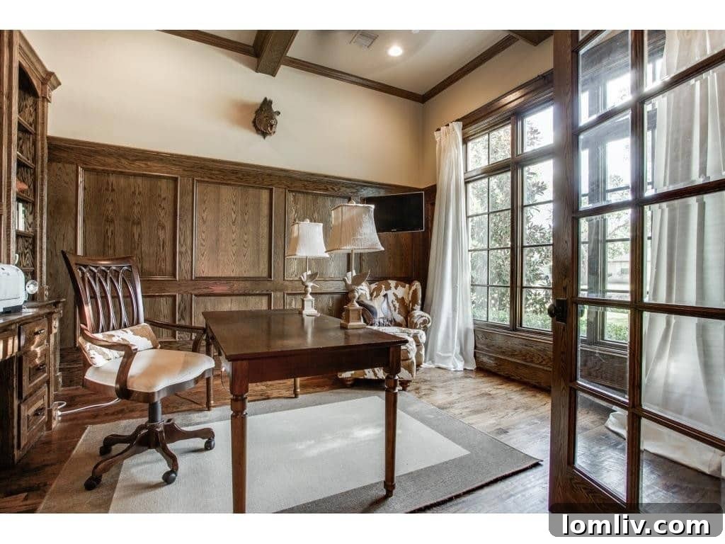 Royal Crest Comfort Food Down the Street 6 Sophisticated Home Office and Study at Lawnhaven