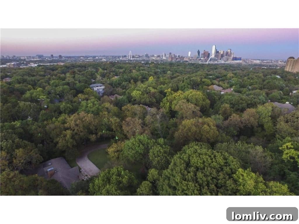 Stunning Mid-Century Modern Home at 626 Rainbow Drive in East Kessler Dallas