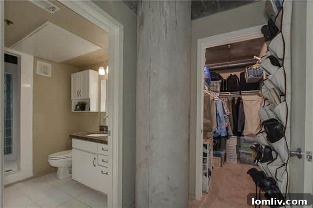 Smart Nest Thermostat in Dallas Loft