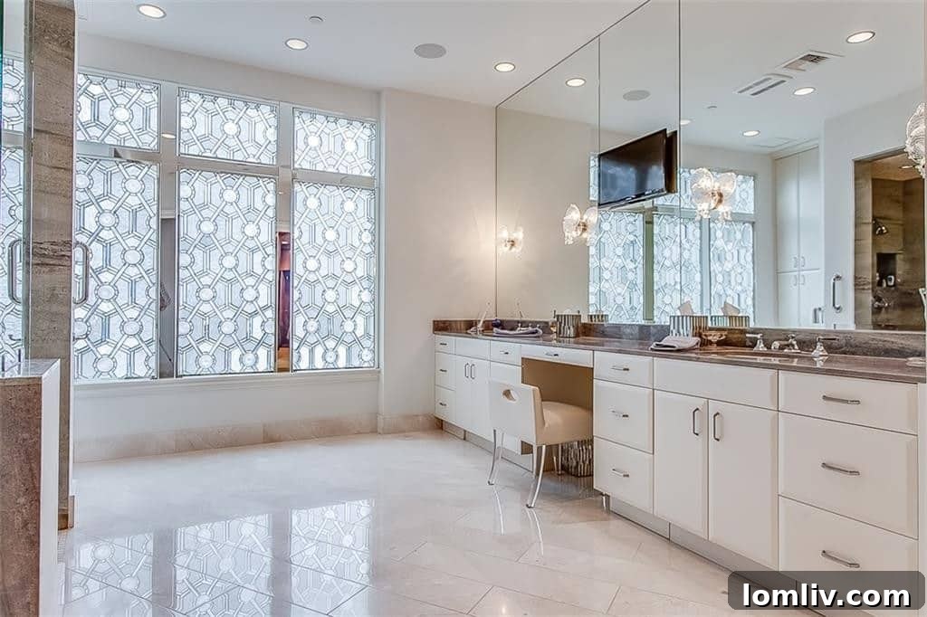 Master Bath Soaking Tub Area
