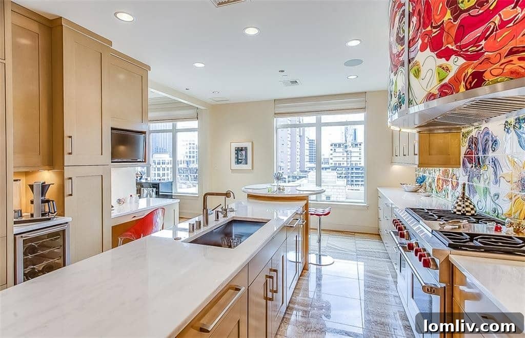 Kitchen Island with Seating