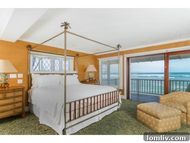 Master Bedroom with Ocean Views