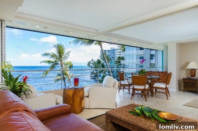 Luxury Oceanfront Condo in Hawaii