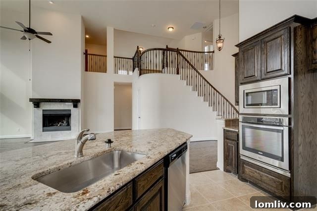 Wylie Creekside Estates Home Open Concept Kitchen 3027 Martha Dr