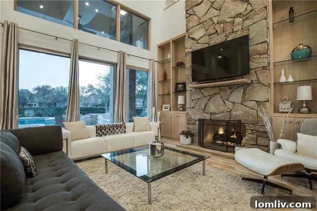 Frisco Luxury Home Living Room 2 Spyglass Ct