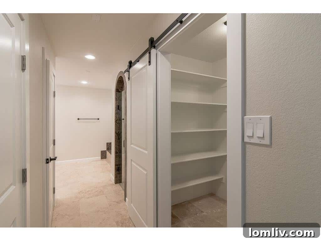 Organized Master Closet with Built-ins