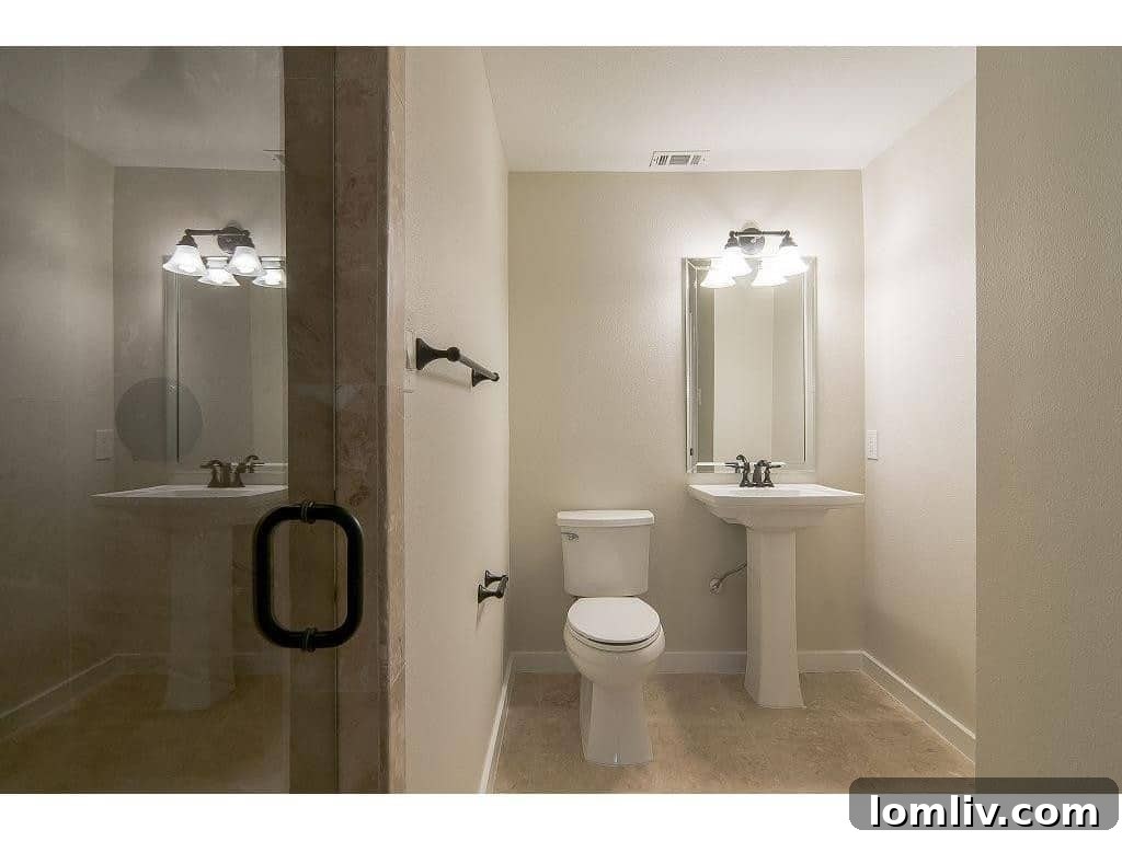 Bright Open Concept Living Room View