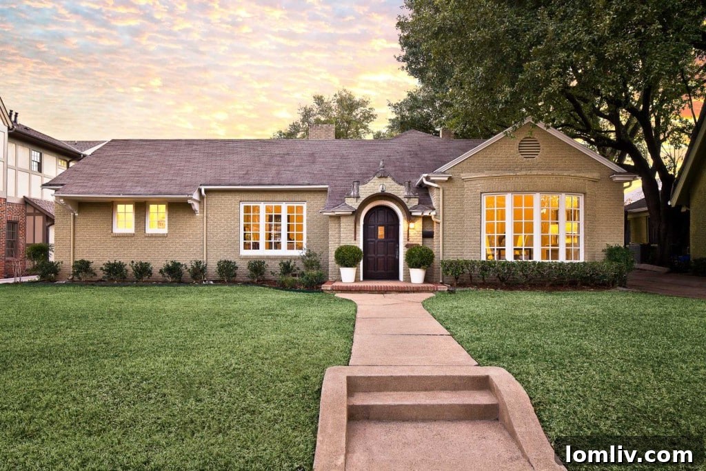 4517 S. Versailles Ave., Highland Park, Texas - Exterior View