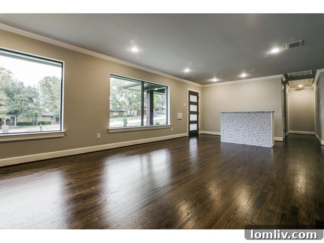Spacious Open Concept Living Area