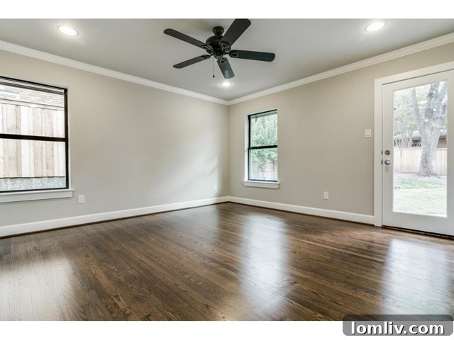 Cozy Master Bedroom with Backyard Access