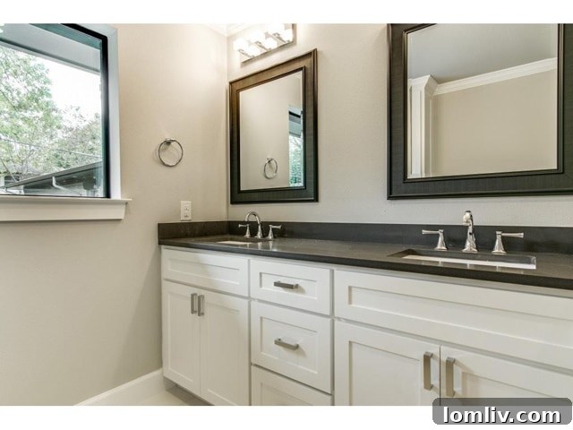 Elegant Master Bathroom with Double Vanity