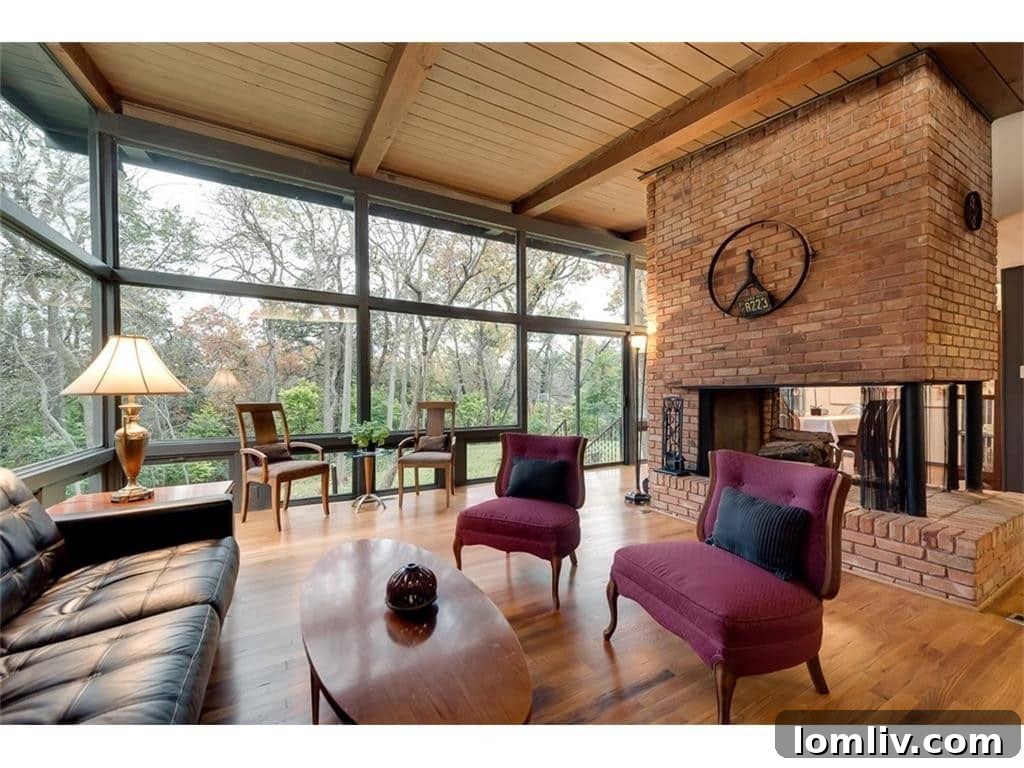 Modern kitchen with granite countertops and high-end appliances