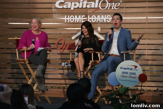 Candy, Jillian & Todd at the Capital One event