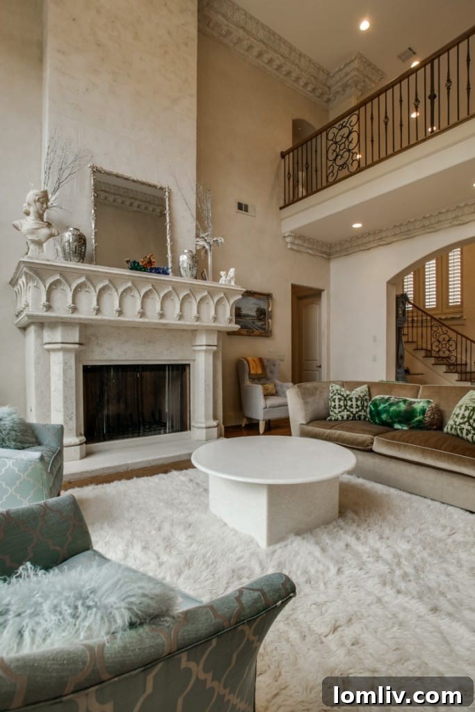 Stunning Architectural Detail in Preston Hollow Home