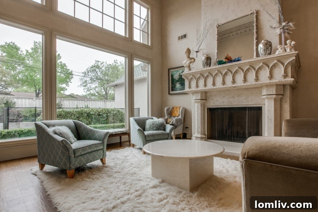 Open Concept Living Space with Modern Design