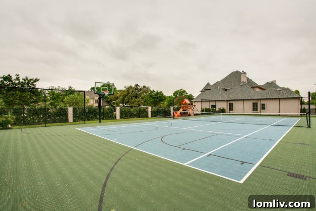 Expansive Outdoor Living Area with Pool