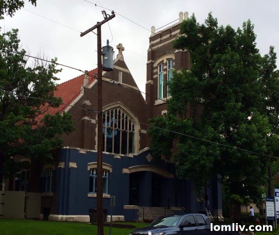 Fairmount Church exterior view from street