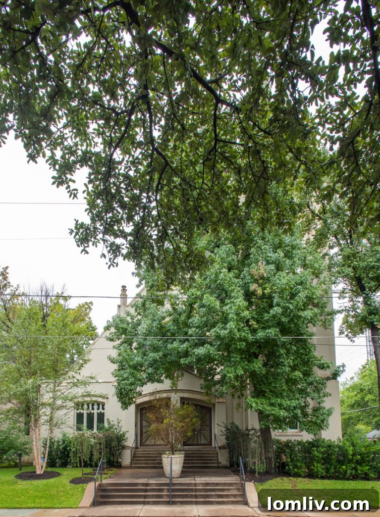 Fairmount Church detailed exterior facade