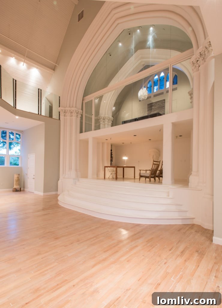 Fairmount Church historic altar area