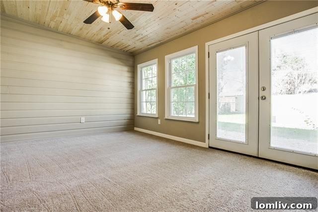 View of the kitchen's breakfast nook area, perfect for casual meals or morning coffee.