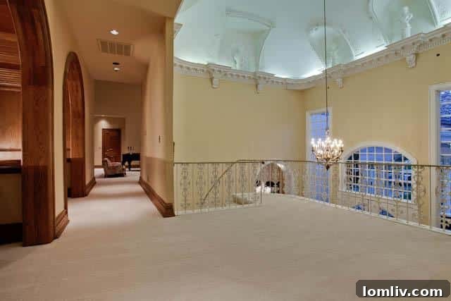 Upstairs landing area
