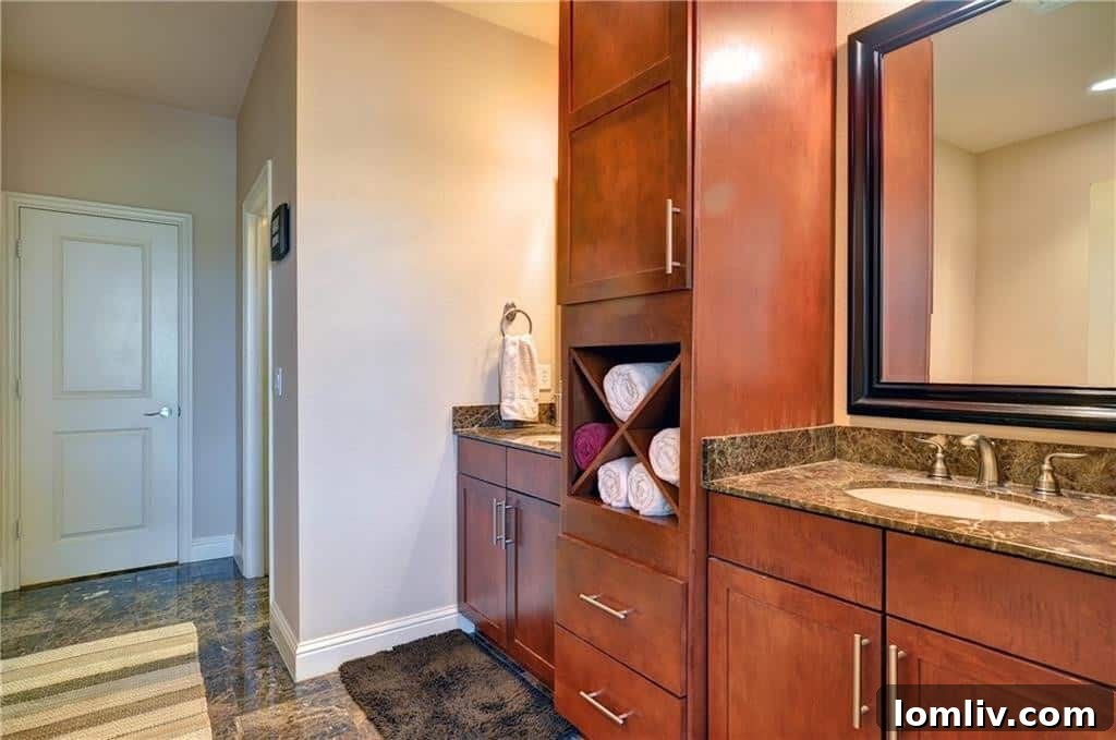 Spacious Master Bedroom with King Size Bed in Fort Worth Condo