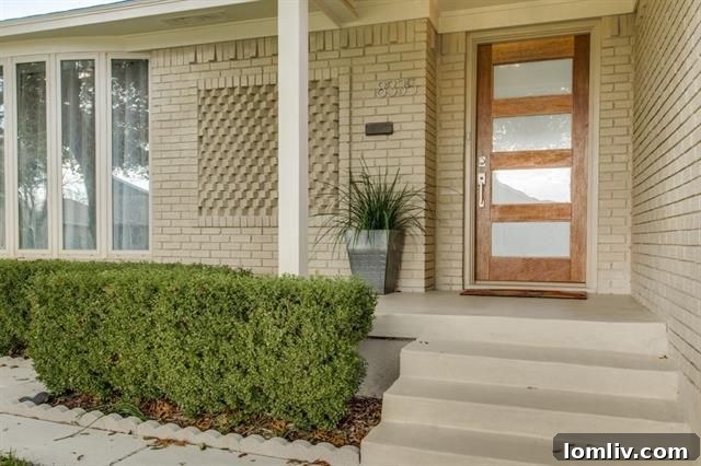 Claremont neighborhood in East Dallas, showcasing mature trees and classic ranch-style homes